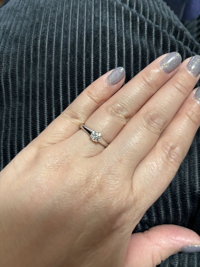 大粒ソリティアダイヤモンド