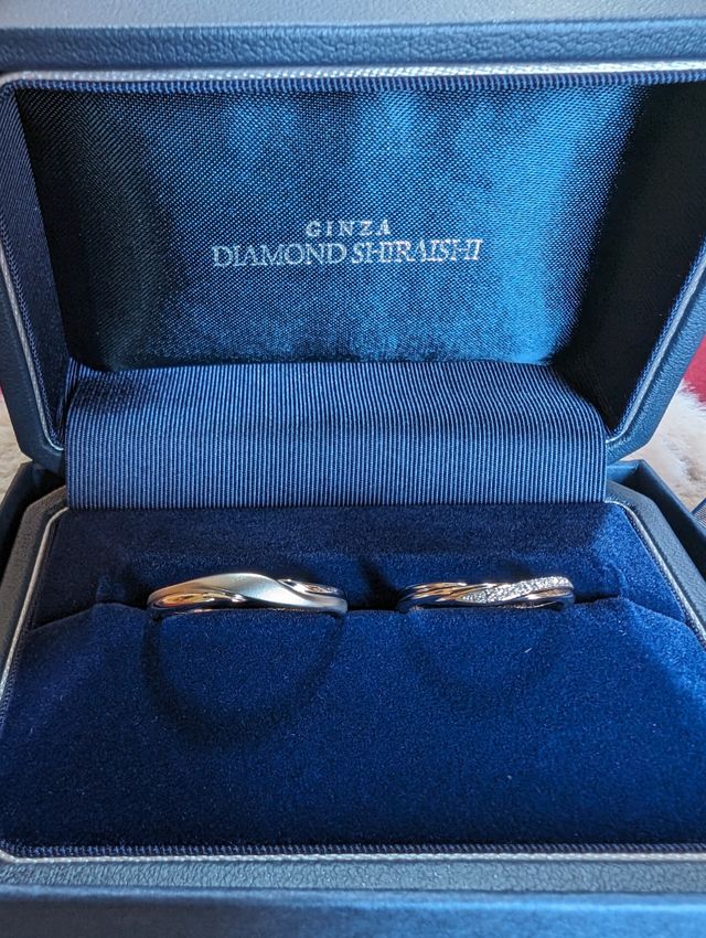 セットリングにはこだわらず
好きなデザインを選びました