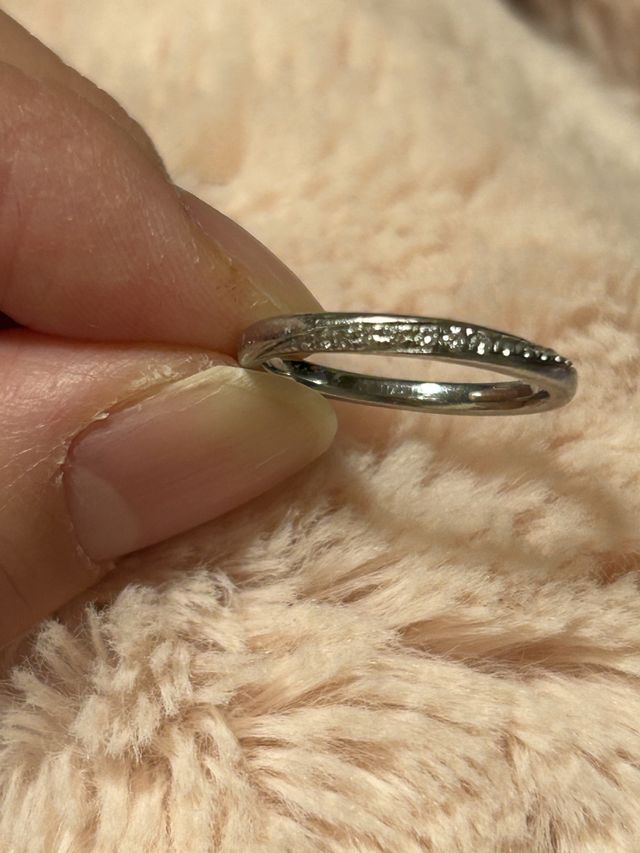 結婚指輪です。