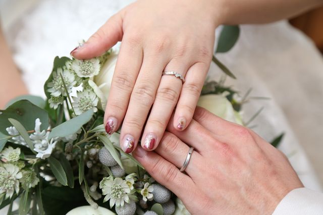 フォトウエディングの際の着用画像です。