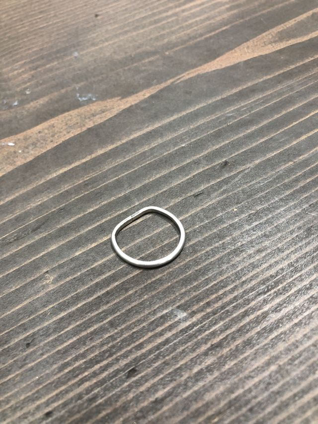 作成途中のリング