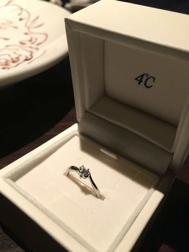 プロポーズに貰いました