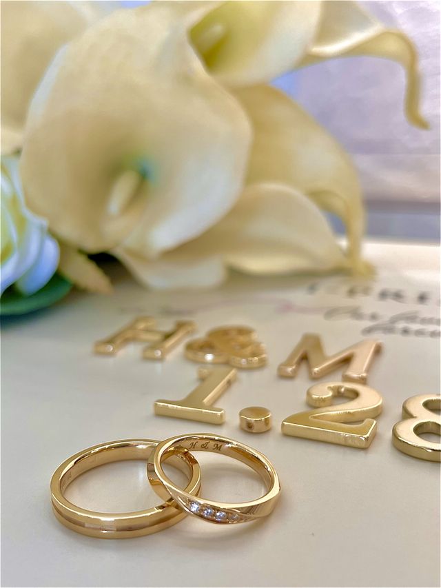 リング引取りの際に撮影した写真です！