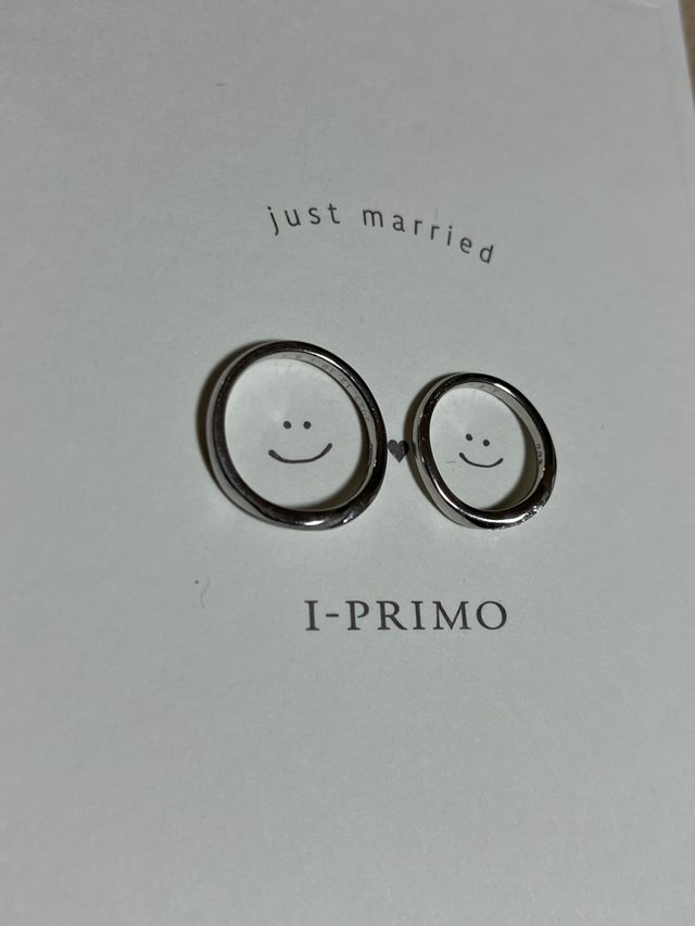 結婚指輪の写真