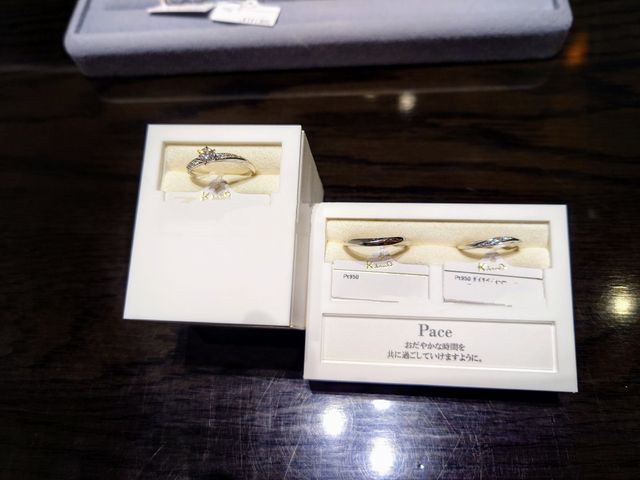 セットリングを見せていただきました