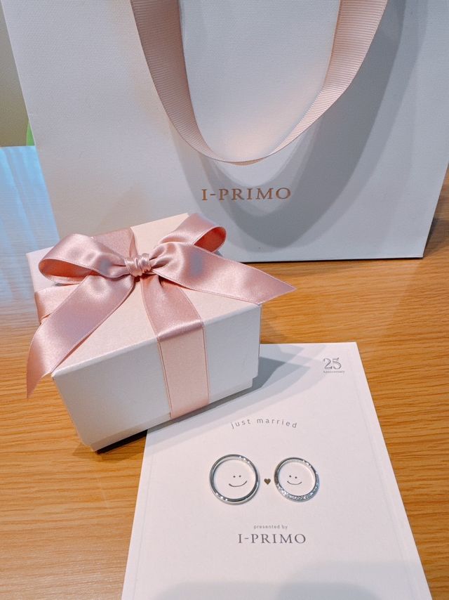 指輪が届いたその日に撮影しました♪