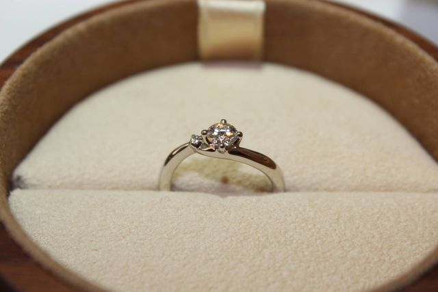 このダイヤモンド以外は考えられませんでした。