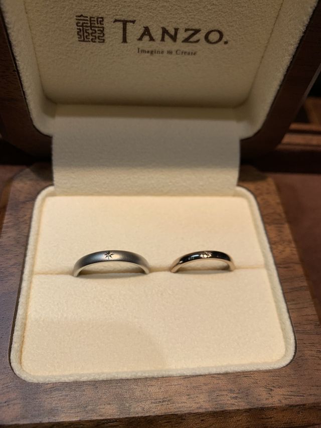 背の部分には星の形を掘っています。