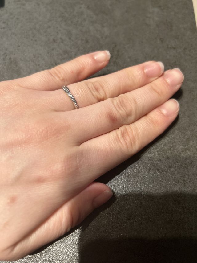 着用写真です。