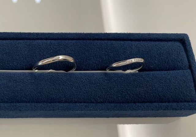 検討した指輪です