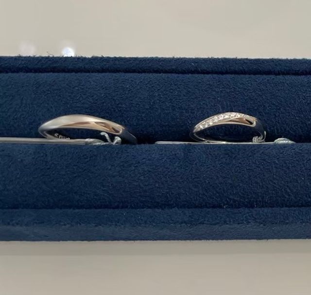 検討した指輪です
