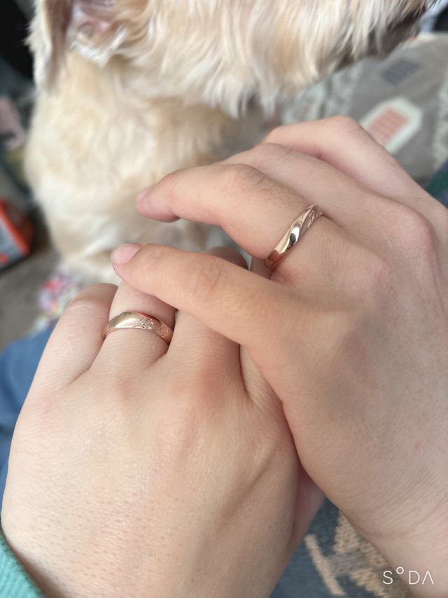 愛犬を刻印してもらいました