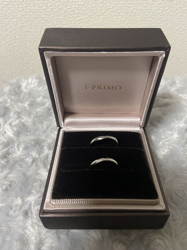 結婚指輪です。