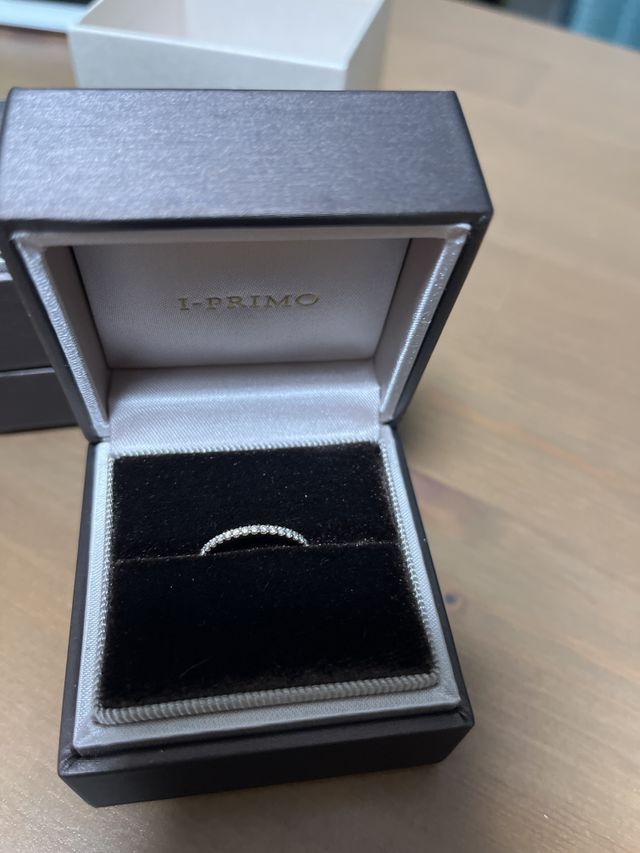 結婚指輪と一緒に使用できます！