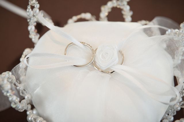 婚約指輪に合わせました