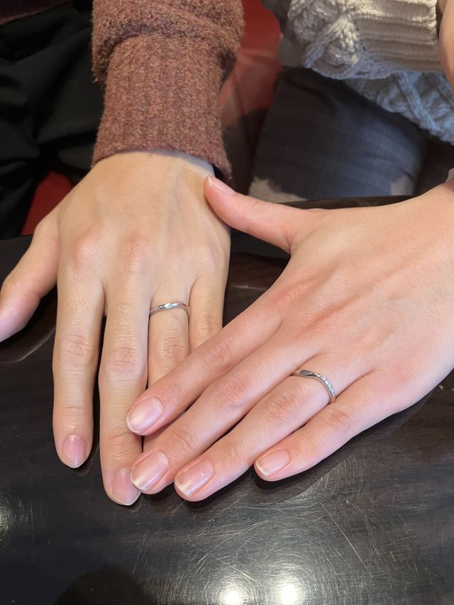 実際に完成したリングです。