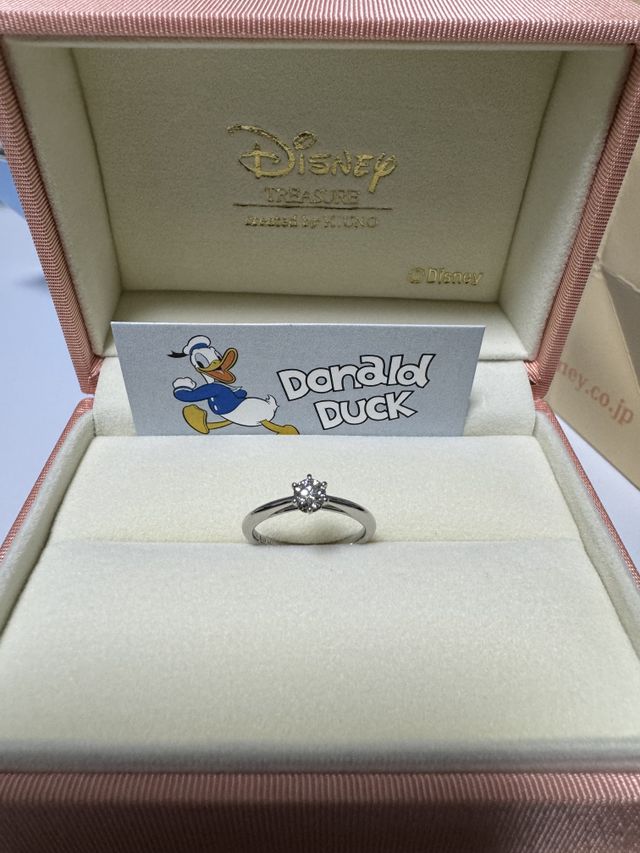 箱を開けるとドナルドダックが！