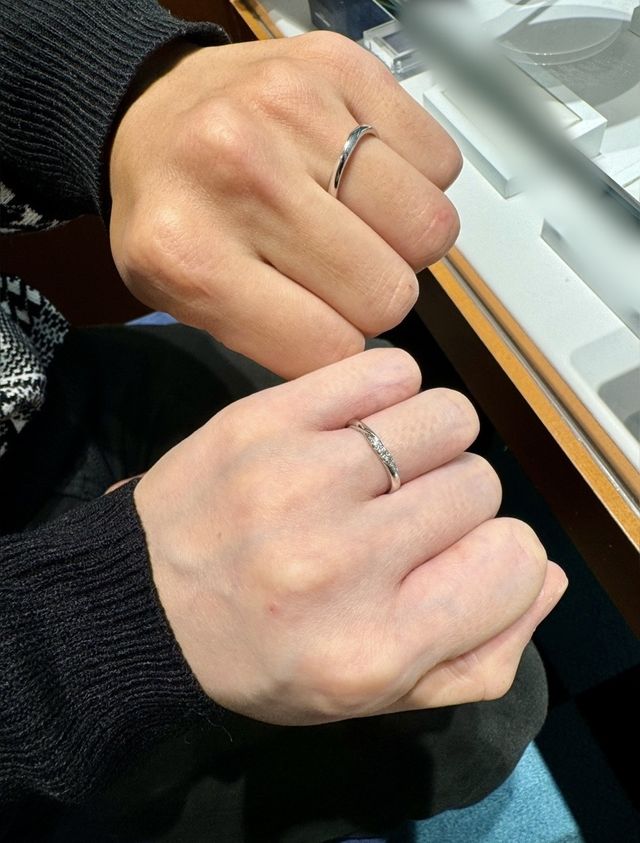 着用した時の写真です。