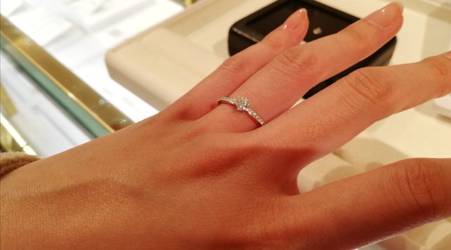 着用時の写真です。