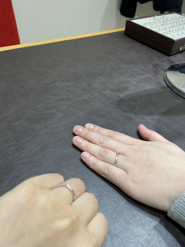 購入した物の写真は価格が映っていたので検討したものの写真です