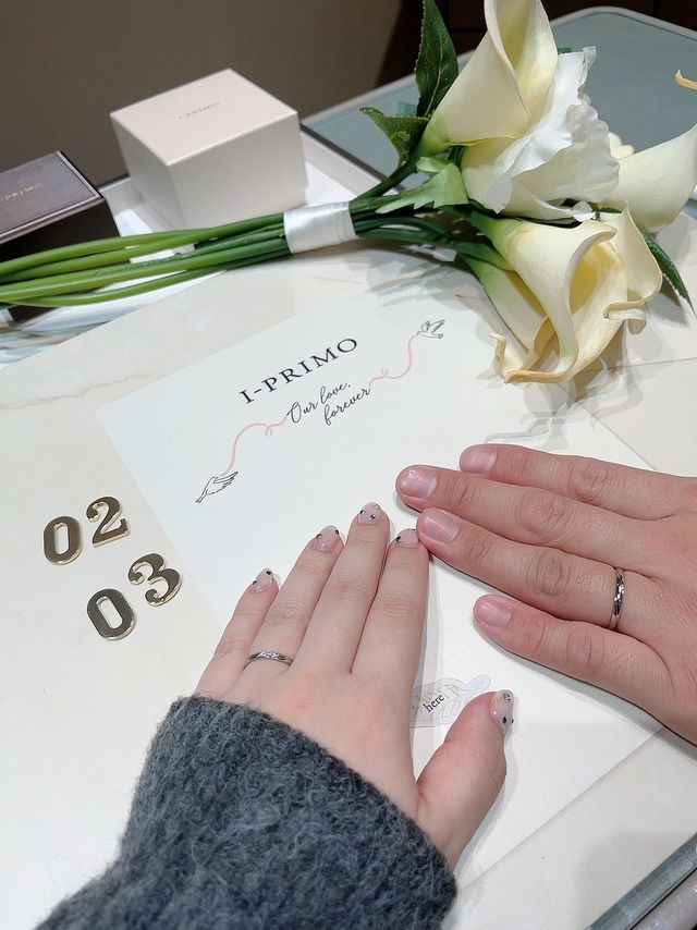 右が自分、左は妻です。
