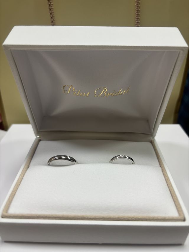 PT999が特徴の指輪です。