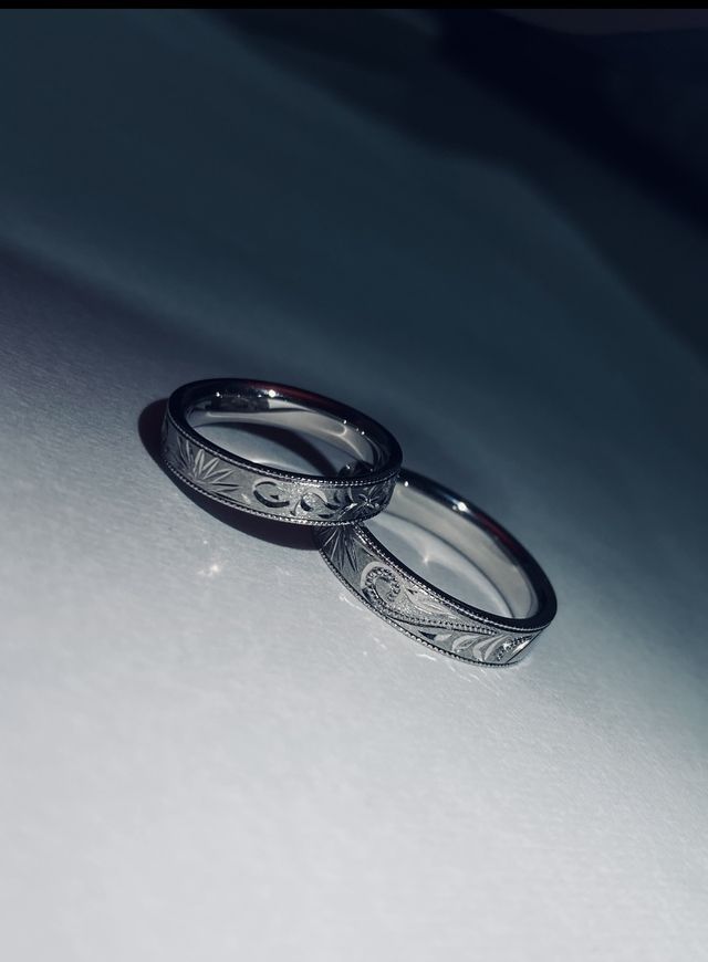 二人の結婚指輪