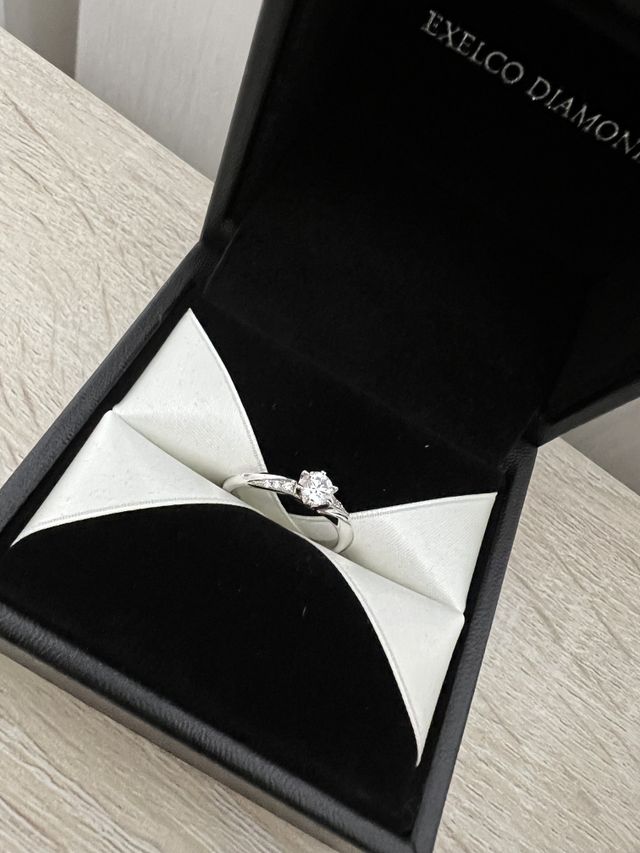 0.25カラットのダイヤモンド