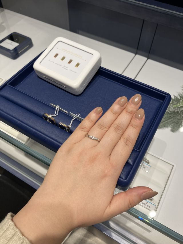 色々な種類を試着させて頂けました✨