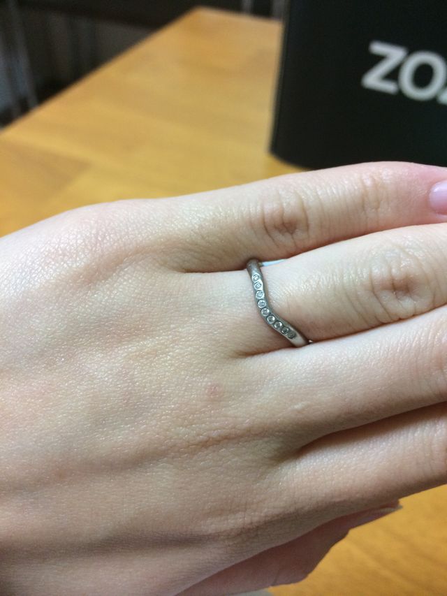 つけ始めて約3年です。