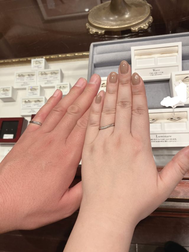 WAVEを試着しました。