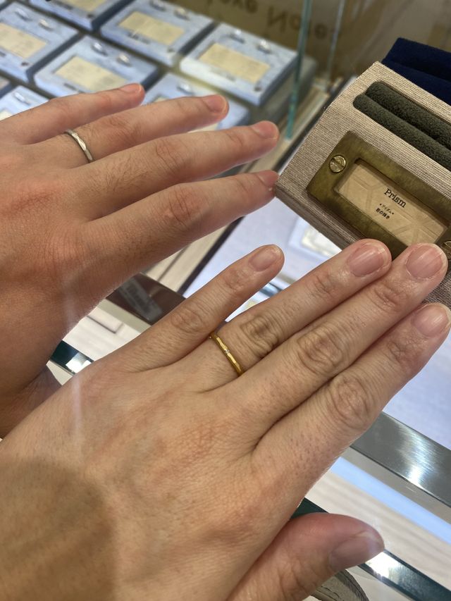 シンプルなものを選びました