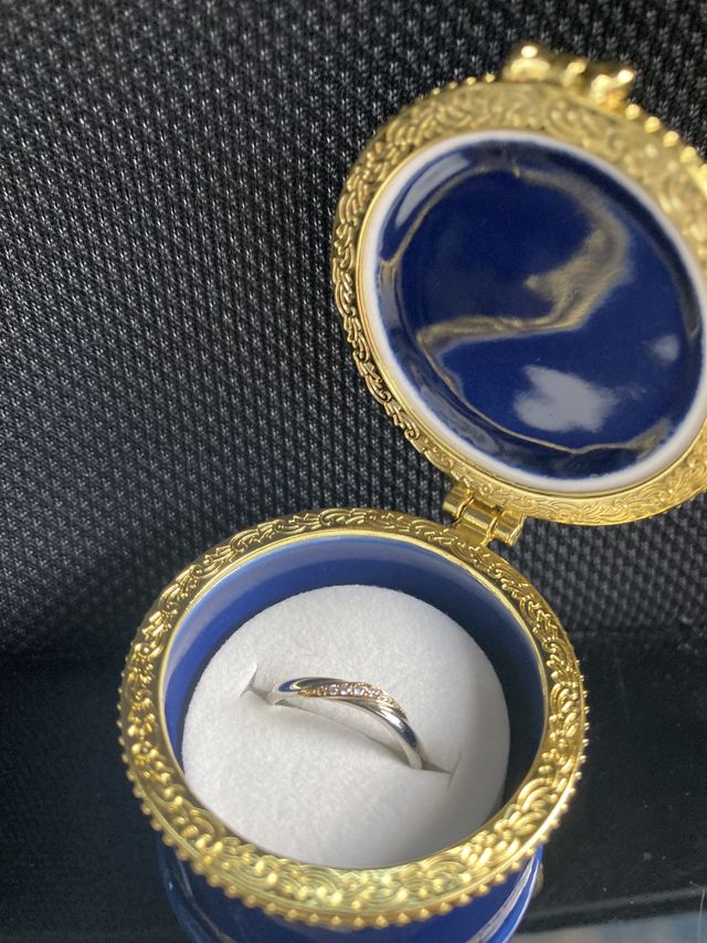美女と野獣のオリジナルリングケースが付属していました