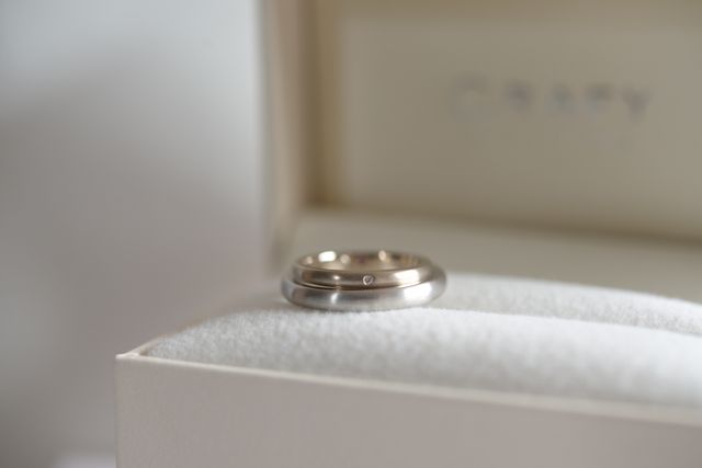 プラチナ&times;ホワイトゴールド