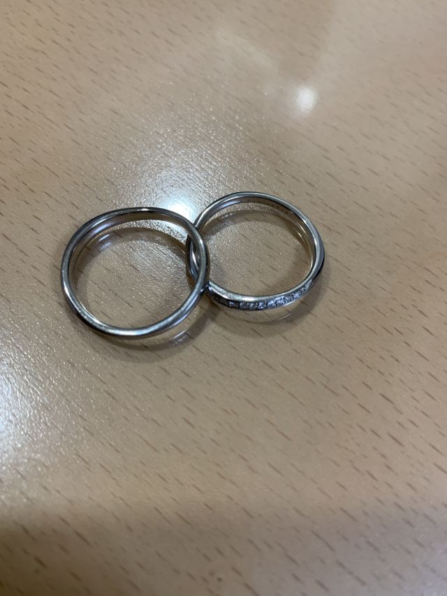 結婚指輪で選びました