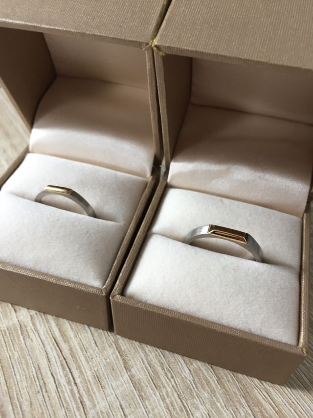 二人で“これにしたい！”と思って手作りしました！