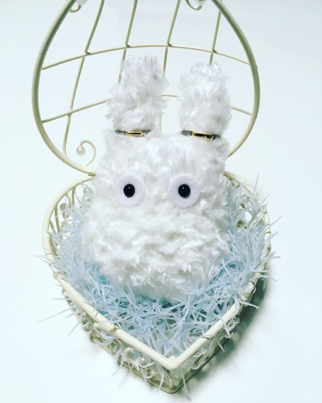 リングピローは小トトロにしました♡