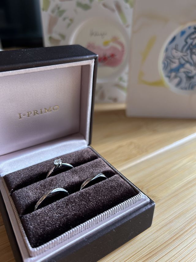 婚約指輪:シリウス
結婚指輪:ペルセウス