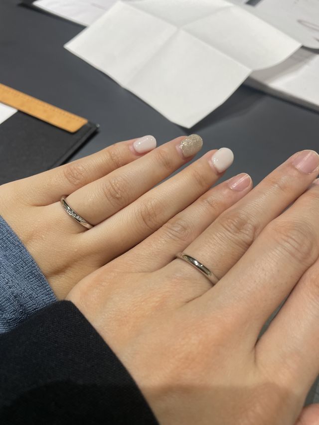 受け取ってすぐつけました！