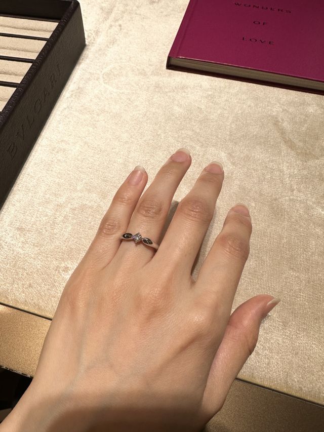 店舗での試着時の写真です