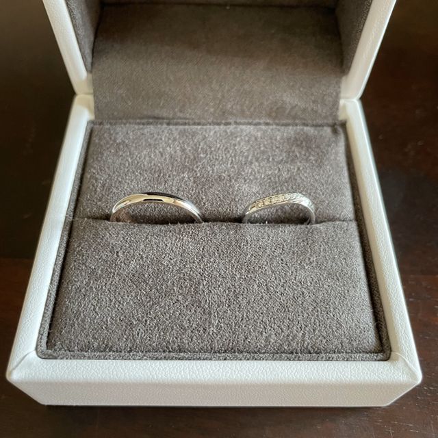 結婚指輪です