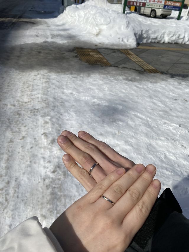 購入後すぐに撮影しました！