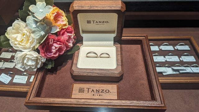 結婚指輪を購入しました。