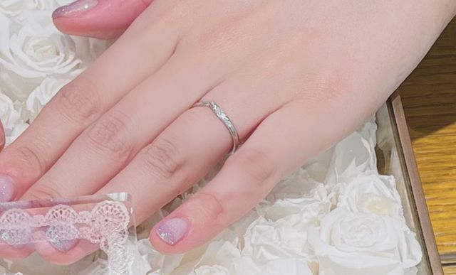 受け取り時に撮影しました。