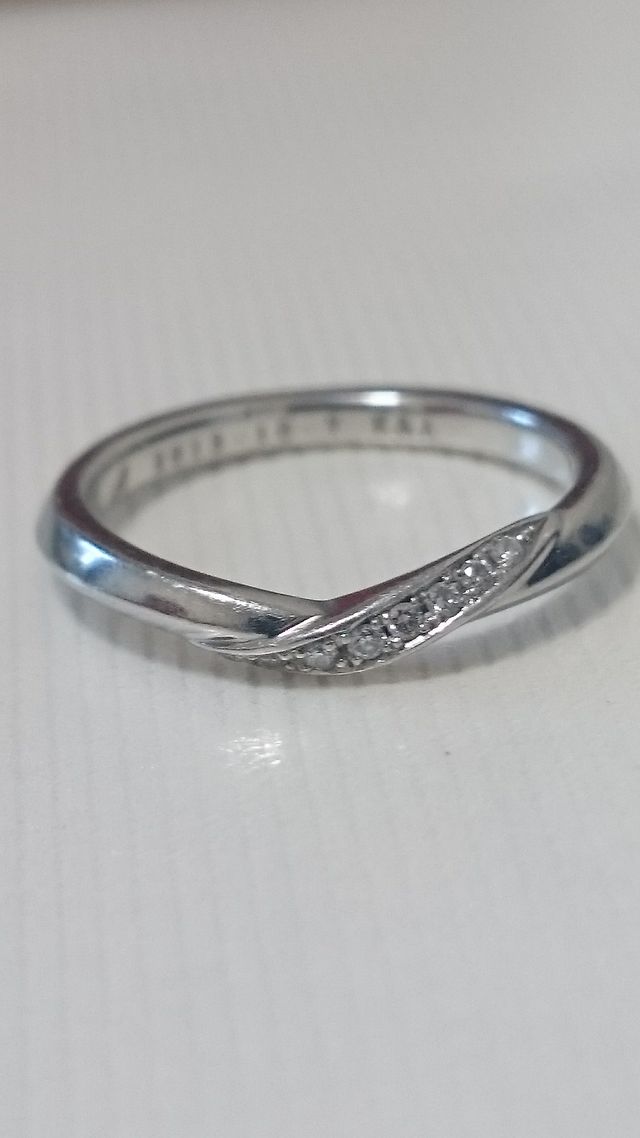 きれいなウェーブラインです