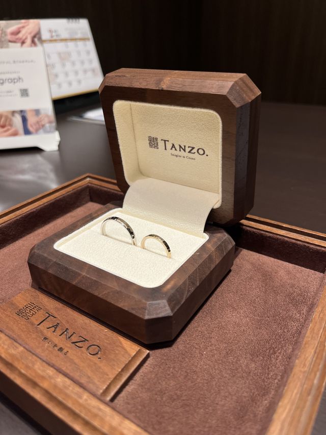 指輪引取の日！