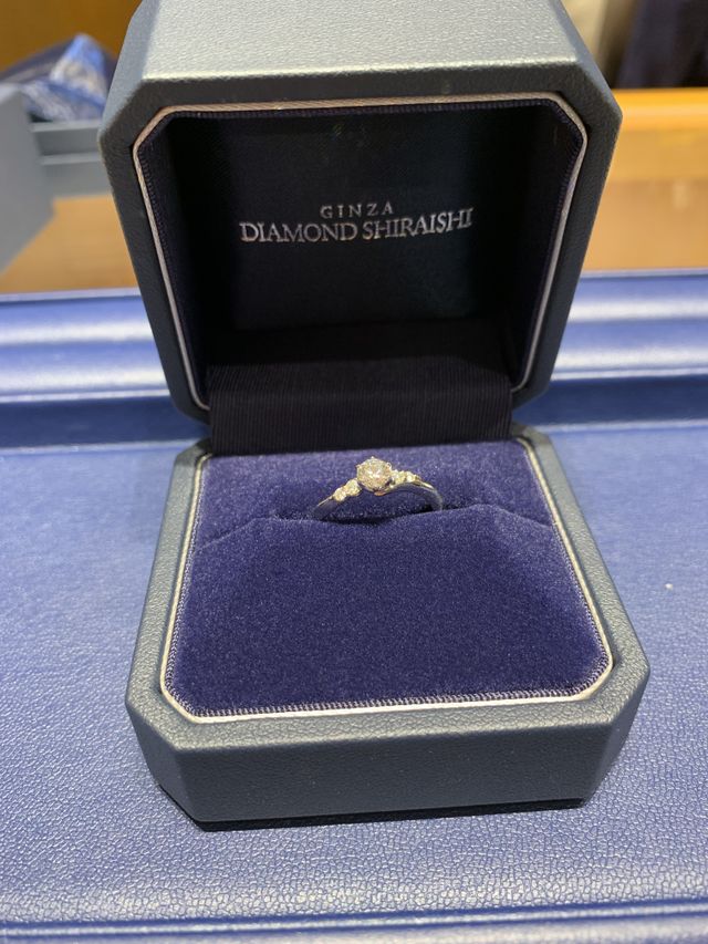 出来上がり、受け取り時の写真です。