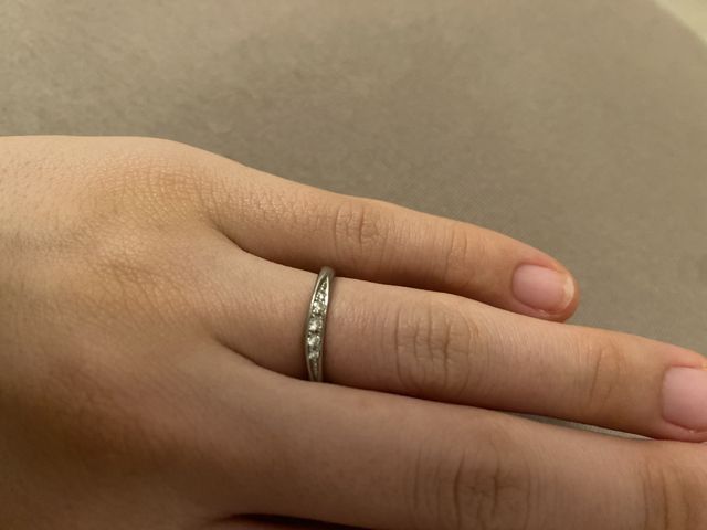 ウェーブタイプの指輪