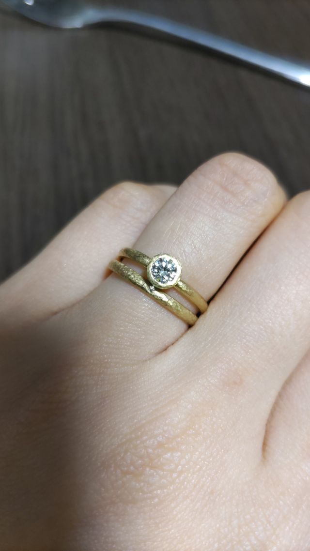 婚約指輪と結婚指輪