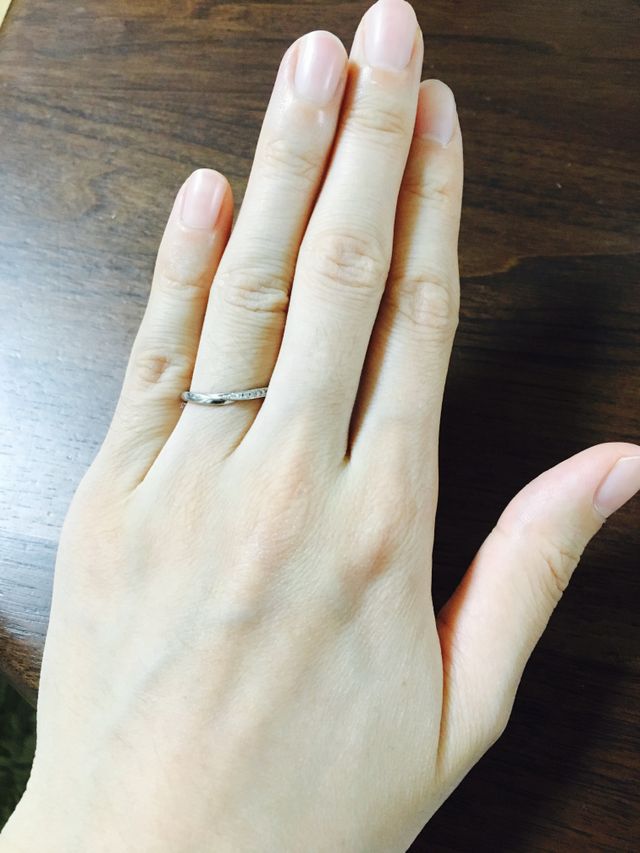 曲線がキレイで気に入ってます。